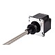 Nema 23 External 45mm Stack 2A Lead 2mm(0.07874) Length 300mm - 23E18S2004AH2-300RS | StepperOnline CA