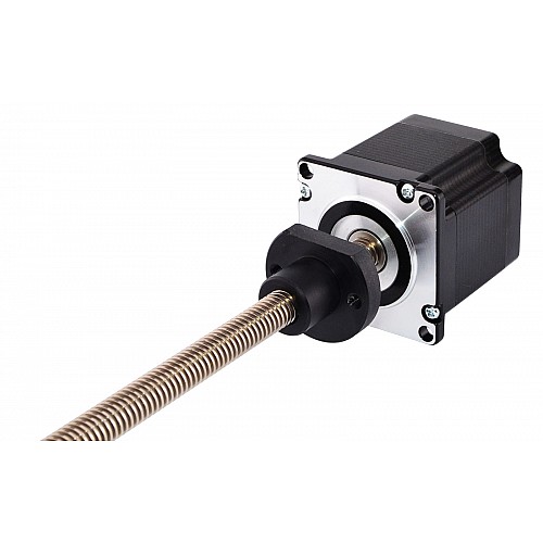 Nema 23 External 56mm Stack 2A Lead 2mm(0.07874) Length 300mm - 23E22S2004AJ2-300RS | StepperOnline CA