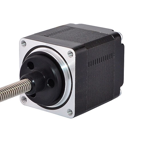 Nema 11 External 34mm Stack 0.75A Lead 0.635mm(0.025) Length 100mm - 11E13S0754ED2-100RS | StepperOnline CA