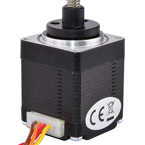 Nema 11 External 34mm Stack 0.75A Lead 0.635mm(0.025) Length 100mm - 11E13S0754ED2-100RS | StepperOnline CA