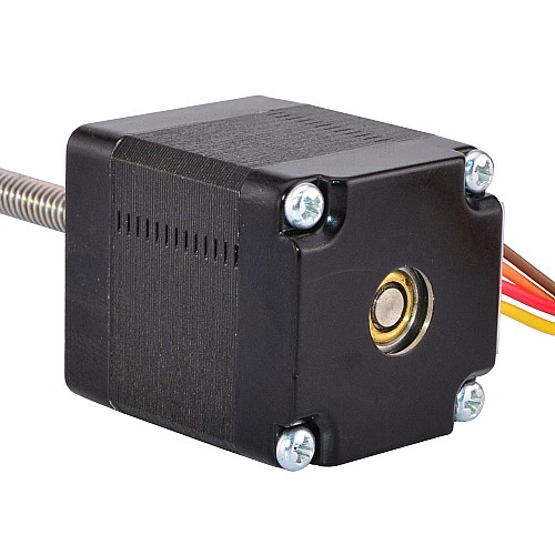 Nema 11 External 34mm Stack 0.75A Lead 2mm(0.07874) Length 100mm - 11E13S0754AA2-100RS | StepperOnline CA