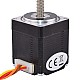 Nema 11 Non-captive 34mm Stack 0.75A Lead 2mm(0.07874) Length 100mm - 11N13S0754AA2-100RS | StepperOnline CA