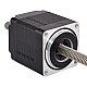 Nema 11 Non-captive 34mm Stack 0.75A Lead 4.877mm(0.192) Length 100mm - 11N13S0754QE2-100RS | StepperOnline CA