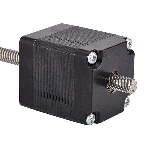 Nema 11 Non-captive 34mm Stack 0.75A Lead 4.877mm(0.192) Length 100mm - 11N13S0754QE2-100RS | StepperOnline CA