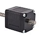 Nema 11 Non-captive 34mm Stack 0.75A Lead 4.877mm(0.192) Length 100mm - 11N13S0754QE2-100RS | StepperOnline CA