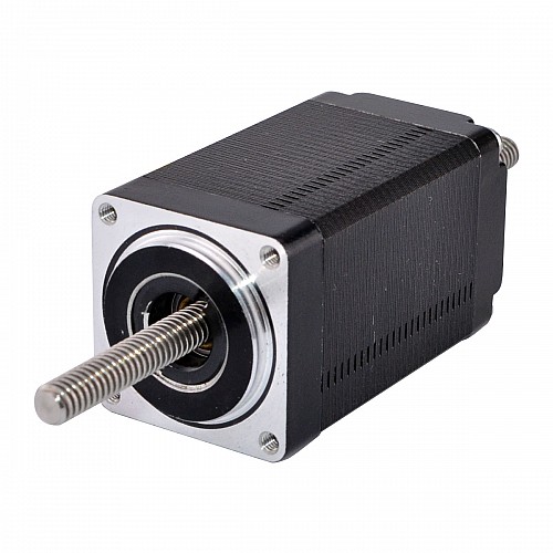 Nema 11 Non-captive 51mm Stack 0.67A Lead 2mm(0.07874) Length 100mm - 11N20S0674AA2-100RS | StepperOnline CA