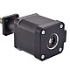 Nema 17 External 48mm Stack 0.4A Lead 2mm(0.07874) Length 330mm - 17E19S0406AB2-330RA | StepperOnline CA