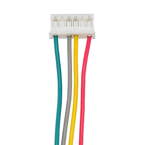 Nema 17 External 48mm Stack 1.68A Lead 8mm(0.31496) Length 200mm - 17E19S1684MB4-200RS | StepperOnline CA