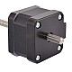 Nema 17 Non-captive 34mm Stack 0.4A Lead 2mm(0.07874) Length 100mm - 17N13S0404AF2-100RS | StepperOnline CA