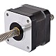 Nema 17 Non-captive 34mm Stack 0.4A Lead 8mm(0.31496) Length 150mm - 17N13S0404MB2-150RS | StepperOnline CA