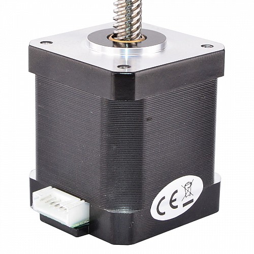 Nema 17 Non-captive 48mm Stack 1.68A Lead 2mm(0.07874) Length 200mm - 17N19S1684AF2-200RS | StepperOnline CA Nema 17 Non-captive 48mm Stack 1.68A Lead 2mm(0.07874) Length 200mm - 17N19S1684AF2-200RS | StepperOnline CA