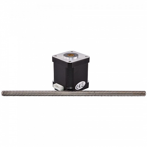 Nema 17 Non-captive 48mm Stack 1.68A Lead 2mm(0.07874) Length 200mm - 17N19S1684AF2-200RS | StepperOnline CA Nema 17 Non-captive 48mm Stack 1.68A Lead 2mm(0.07874) Length 200mm - 17N19S1684AF2-200RS | StepperOnline CA