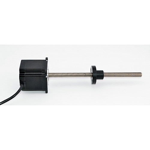 Nema 23 External 56mm Stack 2A Lead 2mm(0.07874) Length 200mm - 23E22S2004AJ2-200RS | StepperOnline CA Nema 23 External 56mm Stack 2A Lead 2mm(0.07874) Length 200mm - 23E22S2004AJ2-200RS | StepperOnline CA