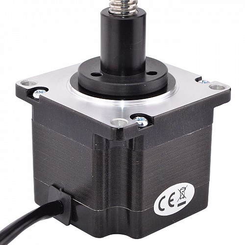Nema 23 External 45mm Stack 2A Lead 2mm(0.07874) Length 300mm - 23E18S2004AH2-300RS | StepperOnline CA