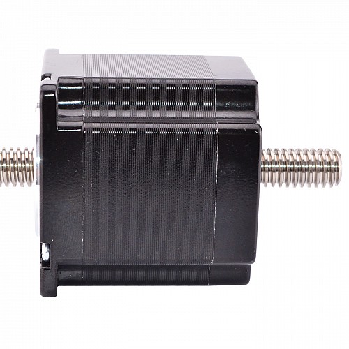 Nema 23 Non-captive 56mm Stack 2A Lead 2mm(0.07874) Length 300mm - 23N22S2004AJ2-300RS | StepperOnline CA