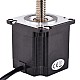 Nema 23 Non-captive 56mm Stack 2A Lead 2mm(0.07874) Length 300mm - 23N22S2004AJ2-300RS | StepperOnline CA