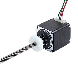 NEMA 11 External Acme Linear Stepper Motor 0.42A 32mm Stack Screw Lead 1.27mm(0.05") Lead Length 150mm