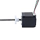 NEMA 11 External Acme Linear Stepper Motor 0.42A 32mm Stack Screw Lead 1.27mm(0.05") Lead Length 150mm - 11E13S0424FD4-150RS | StepperOnline CA