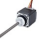 Nema 11 External 34mm Stack 0.75A Lead 0.635mm(0.025") Length 100mm - 11E13S0754ED4-100RS | StepperOnline CA Nema 11 External 34mm Stack 0.75A Lead 0.635mm(0.025") Length 100mm - 11E13S0754ED4-100RS | StepperOnline CA