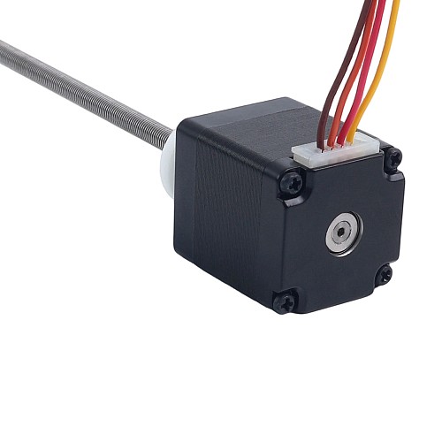 Nema 11 External 34mm Stack 0.75A Lead 0.635mm(0.025") Length 100mm - 11E13S0754ED4-100RS | StepperOnline CA Nema 11 External 34mm Stack 0.75A Lead 0.635mm(0.025") Length 100mm - 11E13S0754ED4-100RS | StepperOnline CA