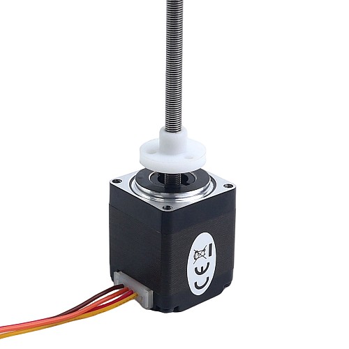 Nema 11 External 34mm Stack 0.75A Lead 0.635mm(0.025") Length 100mm - 11E13S0754ED4-100RS | StepperOnline CA Nema 11 External 34mm Stack 0.75A Lead 0.635mm(0.025") Length 100mm - 11E13S0754ED4-100RS | StepperOnline CA