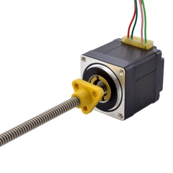 NEMA 11 External Acme Linear Stepper Motor 1.0A 32.2mm Stack Screw Lead 1.27mm(0.05") Lead Length 150mm NEMA 11 External Acme Linear Stepper Motor 1.0A 32.2mm Stack Screw Lead 1.27mm(0.05") Lead Length 150mm