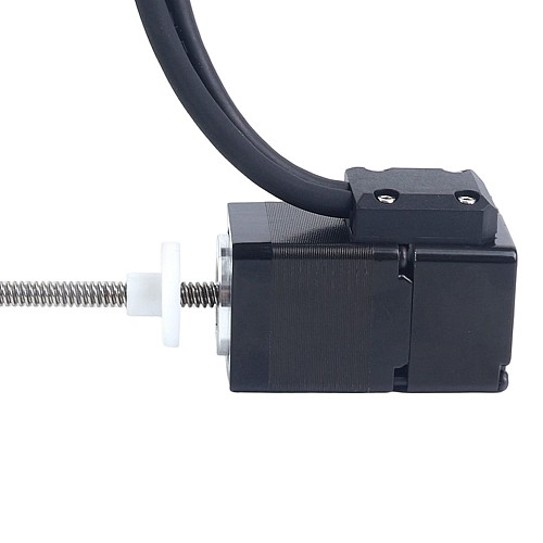 Nema 11 External Acme Linear Stepper Motor 1.0A 32.2mm Stack w/ Optical Incremental Encoder 1000PPR - 11E13S1004GD4-150RS-OE1K | StepperOnline CA
