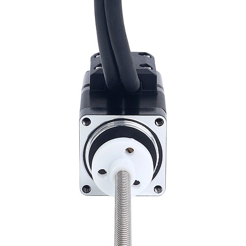 Nema 11 External Acme Linear Stepper Motor 1.0A 32.2mm Stack w/ Optical Incremental Encoder 1000PPR - 11E13S1004GD4-150RS-OE1K | StepperOnline CA