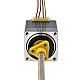 NEMA 11 External Acme Linear Stepper Motor 1.0A 32.2mm Stack Screw Lead 2.54mm(0.1) Lead Length 150mm - 11E13S1004GD5-150RS | StepperOnline CA