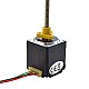 NEMA 11 External Acme Linear Stepper Motor 1.0A 32.2mm Stack Screw Lead 2.54mm(0.1) Lead Length 150mm - 11E13S1004GD5-150RS | StepperOnline CA