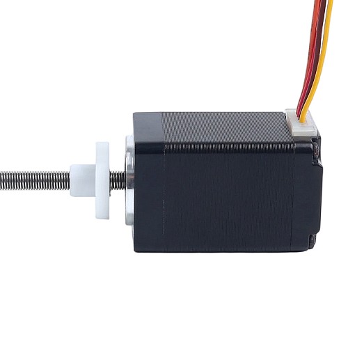 Nema 11 External 45mm Stack 0.75A Lead 0.635mm(0.025") Length 101mm - 11E18S0754ED4-101RS | StepperOnline CA