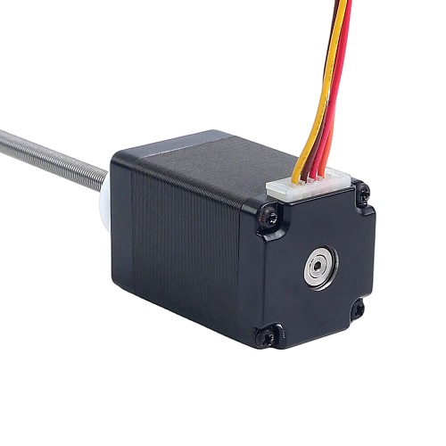 Nema 11 External 45mm Stack 0.75A Lead 0.635mm(0.025") Length 101mm - 11E18S0754ED4-101RS | StepperOnline CA