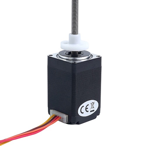 Nema 11 External 45mm Stack 0.75A Lead 0.635mm(0.025") Length 101mm - 11E18S0754ED4-101RS | StepperOnline CA