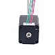 Nema 11 External 45mm Stack 0.75A Lead 1.27mm(0.05") Length 250mm - 11E18S0754FD4-250RS | StepperOnline CA