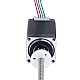 Nema 11 External 45mm Stack 0.75A Lead 1.27mm(0.05") Length 250mm - 11E18S0754FD4-250RS | StepperOnline CA