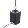 Nema 11 External 45mm Stack 0.75A Lead 1.27mm(0.05") Length 250mm - 11E18S0754FD4-250RS | StepperOnline CA