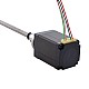 NEMA 11 External Ball Screw Linear Stepper Motor 1.0A 46mm Stack Screw Lead 2mm(0.07874) Lead Length 150mm - 11E18S1004BAM5-150RS | StepperOnline CA
