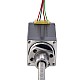 NEMA 11 External Ball Screw Linear Stepper Motor 1.0A 46mm Stack Screw Lead 2mm(0.07874) Lead Length 150mm - 11E18S1004BAM5-150RS | StepperOnline CA
