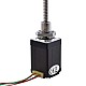 NEMA 11 External Ball Screw Linear Stepper Motor 1.0A 46mm Stack Screw Lead 2mm(0.07874) Lead Length 150mm - 11E18S1004BAM5-150RS | StepperOnline CA