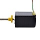 NEMA 11 External Acme Linear Stepper Motor 1.0A 46mm Stack Screw Lead 1.27mm(0.05) Lead Length 150mm - 11E18S1004FD5-150RS | StepperOnline CA