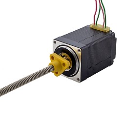 CN On Sale - NEMA 11 External Acme Linear Stepper Motor 1.0A 46mm Stack Screw Lead 2.54mm(0.1") Lead Length 150mm