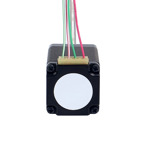 NEMA 11 External Acme Linear Stepper Motor 1.0A 46mm Stack Screw Lead 2.54mm(0.1) Lead Length 250mm - 11E18S1004GD5-250RS | StepperOnline CA NEMA 11 External Acme Linear Stepper Motor 1.0A 46mm Stack Screw Lead 2.54mm(0.1) Lead Length 250mm - 11E18S1004GD5-250RS | StepperOnline CA