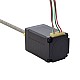 NEMA 11 External Acme Linear Stepper Motor 1.0A 46mm Stack Screw Lead 10.16mm(0.4) Lead Length 150mm - 11E18S1004ND5-150RS | StepperOnline CA
