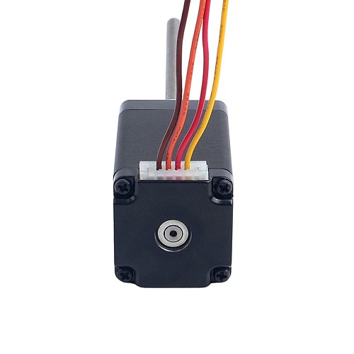 Nema 11 External 51mm Stack 0.67A Lead 0.635mm(0.025") Length 100mm - 11E20S0674ED4-100RS | StepperOnline CA