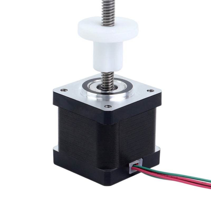 Nema 14 External 34mm Stack 0.57A Lead 2.4384mm(0.096") Length 150mm - 14E13S0574JE4-150RS | StepperOnline CA