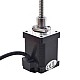 NEMA 14 External Ball Screw Linear Stepper Motor 1.5A 47mm Stack Screw Lead 2mm(0.07874) Lead Length 150mm - 14E19S1504BAM5-150RS | StepperOnline CA