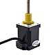 NEMA 14 External Acme Linear Stepper Motor 1.5A 47mm Stack Screw Lead 6.35mm(0.25) Lead Length 150mm - 14E19S1504RF5-150RS | StepperOnline CA