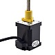 NEMA 14 External Acme Linear Stepper Motor 1.5A 47mm Stack Screw Lead 12.7mm(0.5) Lead Length 150mm - 14E19S1504WF5-150RS | StepperOnline CA NEMA 14 External Acme Linear Stepper Motor 1.5A 47mm Stack Screw Lead 12.7mm(0.5) Lead Length 150mm - 14E19S1504WF5-150RS | StepperOnline CA
