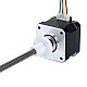 Nema 17 External 34mm Stack 0.4A Lead 2mm(0.07874) Length 200mm - 17E13S0404AF4-200RS | StepperOnline CA