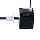 Nema 17 External 34mm Stack 0.4A Lead 2mm(0.07874) Length 200mm - 17E13S0404AF4-200RS | StepperOnline CA